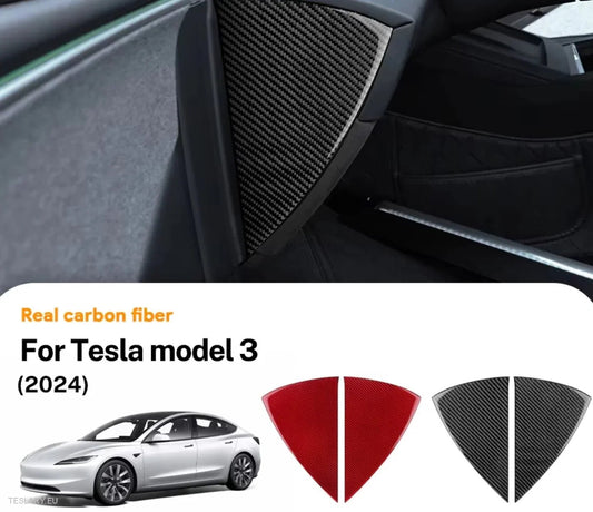 Accessori Premium Tesla: Carbon Fiber Dash Side Trim