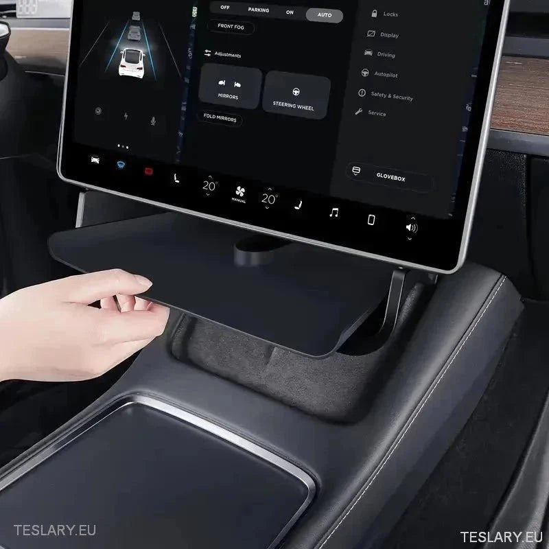 Acessórios Incríveis para Tesla: Organizador Sob Tela