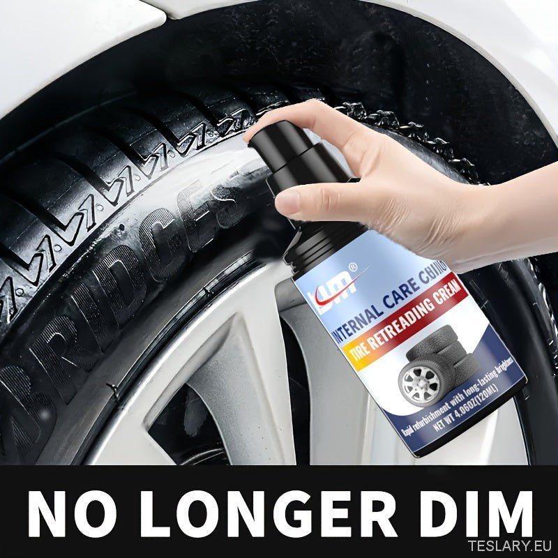 Brillance et Protection du Pneus avec Tyre Shine Wax