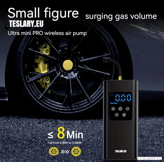 Compresor Neumáticos Portátil: Esencial para Tesla