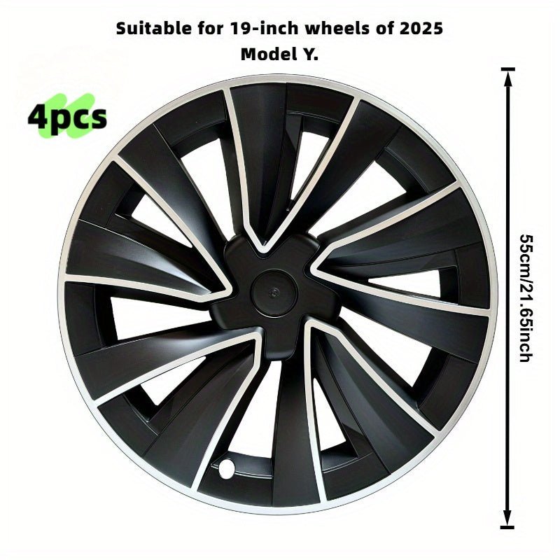 Elegante 19-Zoll Radabdeckungen für Tesla Model Y 2025