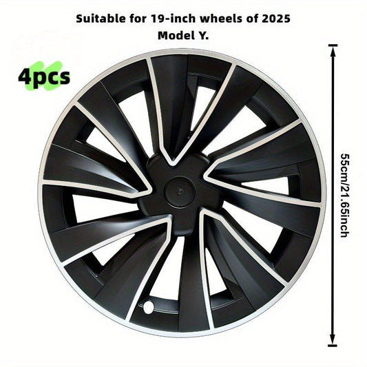 Elegante 19-Zoll Radabdeckungen für Tesla Model Y 2025