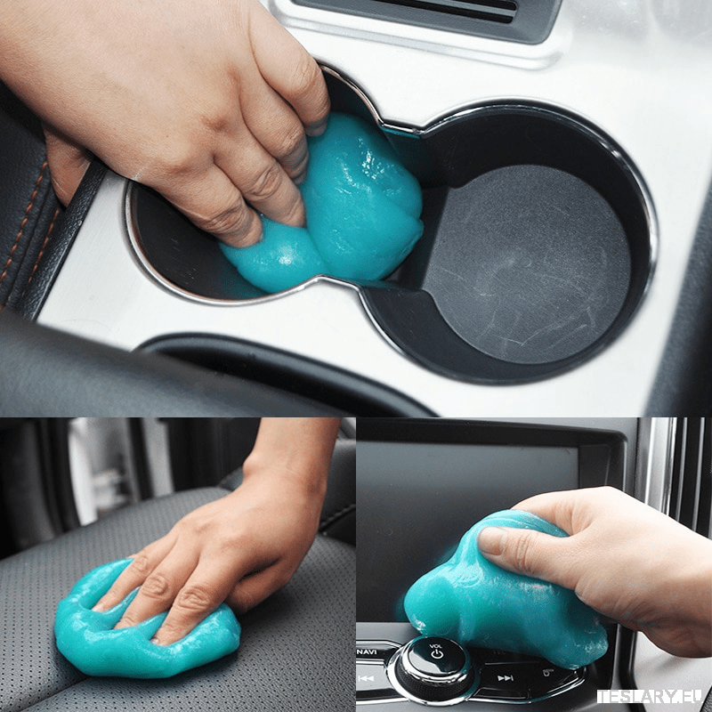Gel Adesivo Miracle: Limpeza Espetacular para Seu Tesla