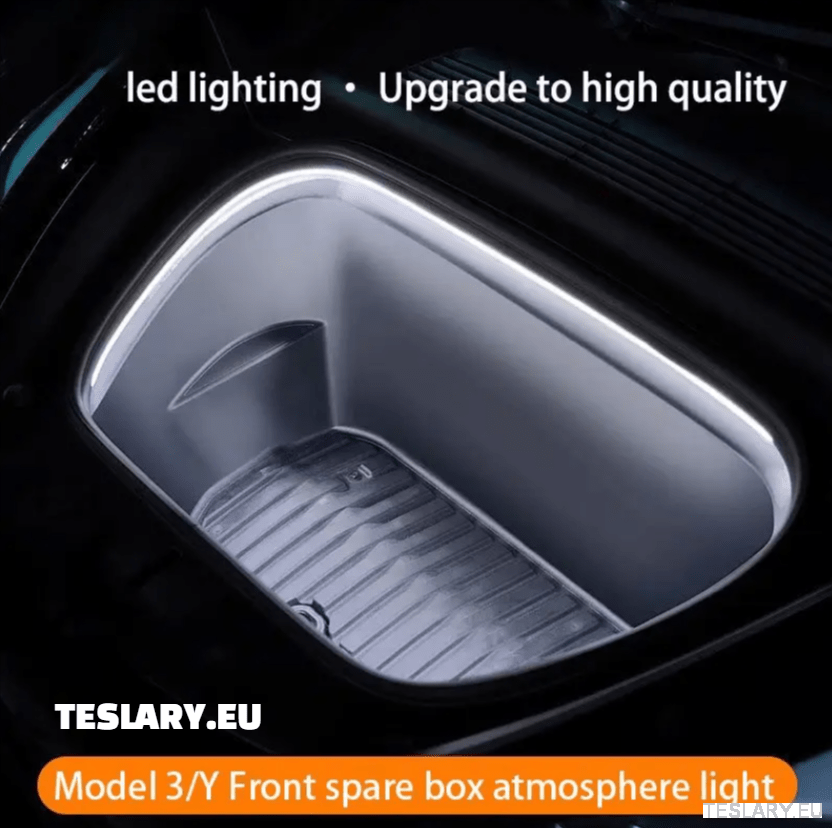 Ilumina Frunk Tesla Model 3/Y con LED Brillante