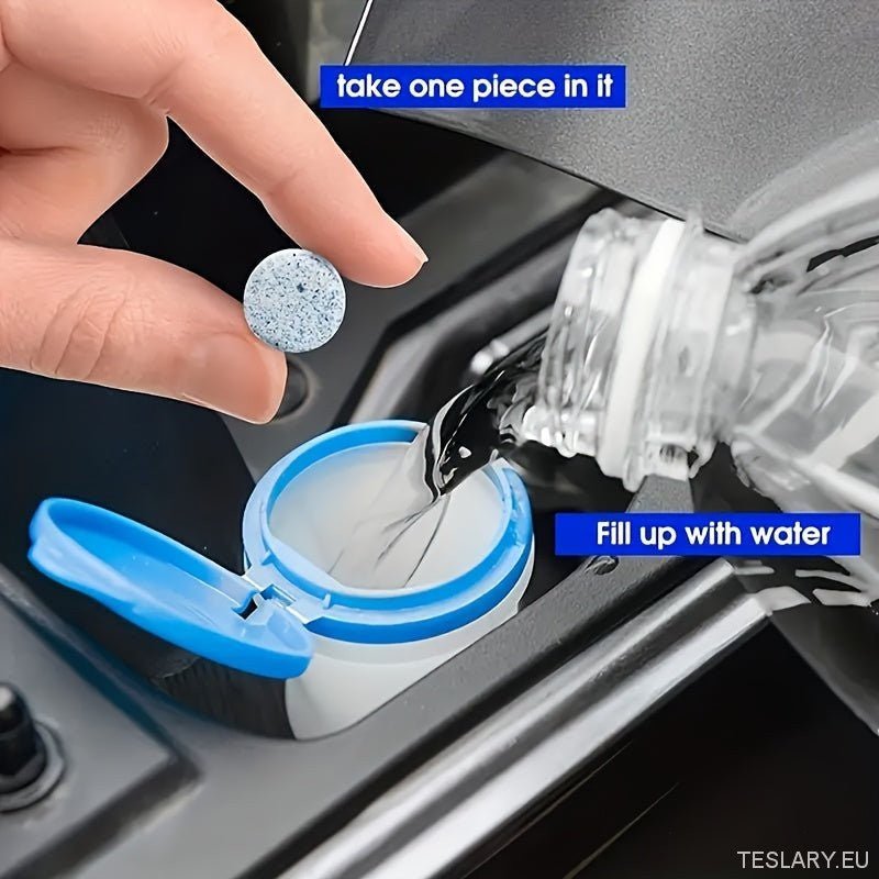 Ontdek Car Windshield Washer Concentrate voor Tesla's