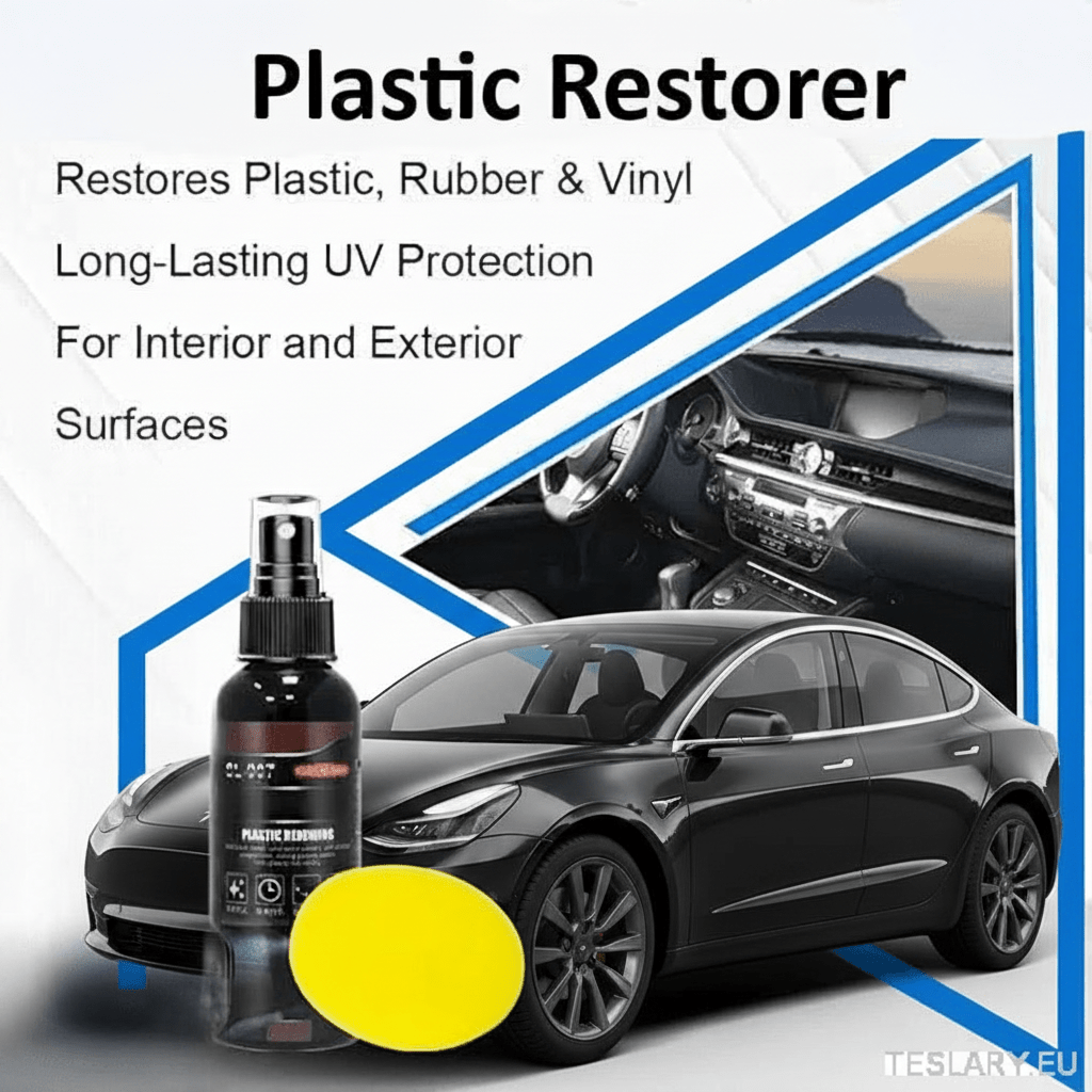 Revitalizar Superfícies Plásticas do Seu Tesla Facilmente