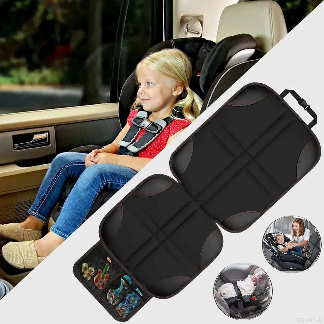 Protect Tesla Interior: Ultimate Seat Cover for Kids