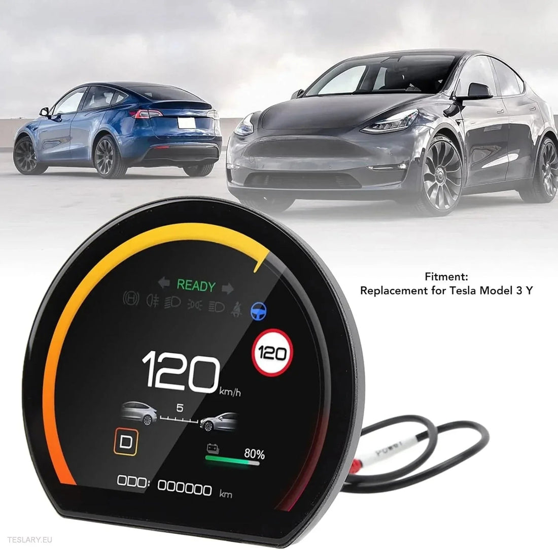 Tesla Dash Instrument Panel: Upgrade Rijervaring Model 3 Y