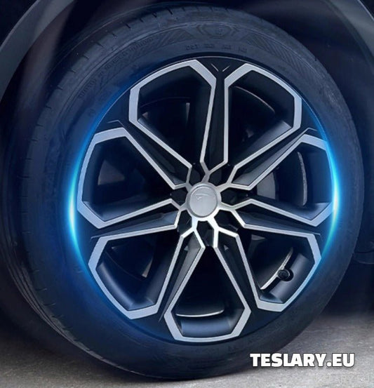 Upgrade Tesla Model Y met Unieke 19" Wiel Hubs