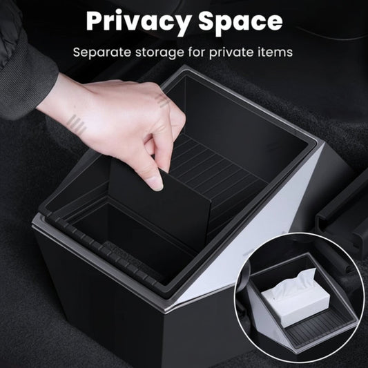 Verbeter Rijervaring met Rear Row Storage Box voor Tesla