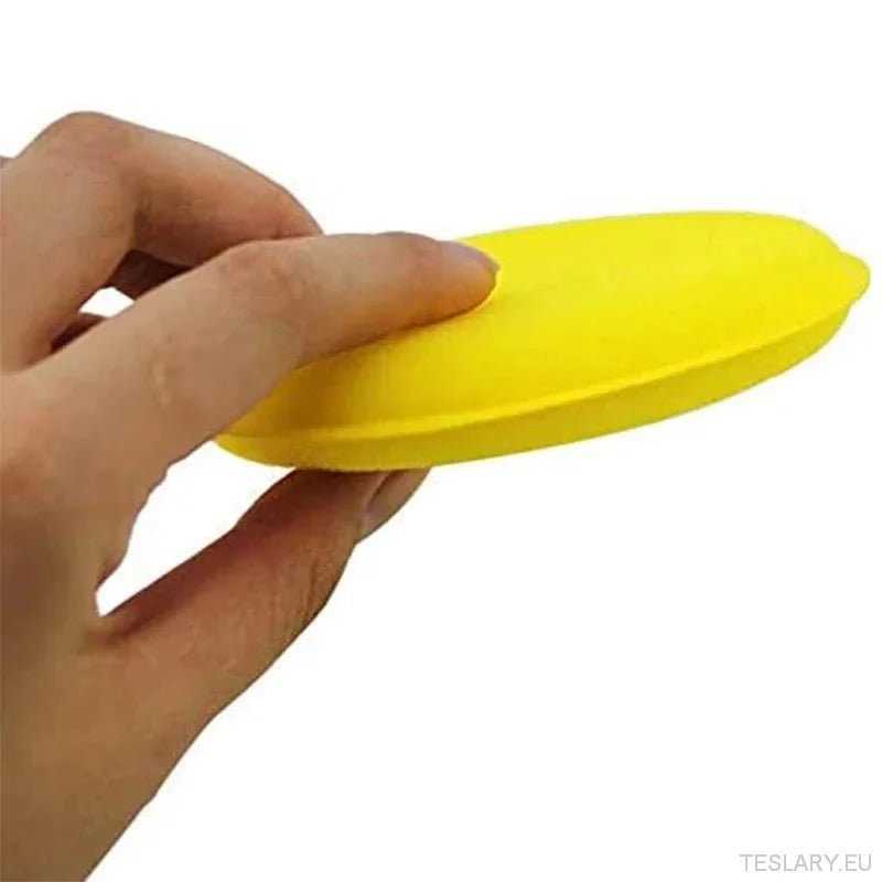 10pcs round car wax polish wax foam sponge high density applicator pads cleaning sponge auto detail washing car cleaning tool - TESLARY Tesla Shop Accessories Europe Nederlands Dublin Cork Ireland Deutschland Espana Alicante France Italia