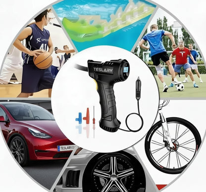 12 Volt Tyre Inflation Compressor Gun - TESLARY Tesla Shop Accessories Europe Nederlands Ireland Deutschland Espana Alicante France Italia