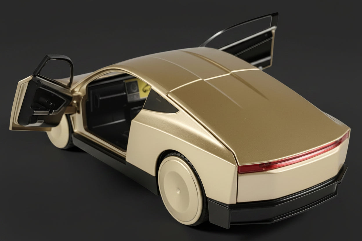 Tesla Robotaxt driverless car scale model childrens toy cars tesla shop ireland europe espana france nederlands deutschland TESLARY.EU