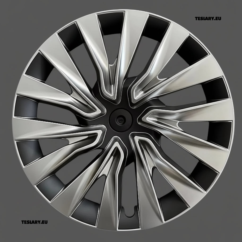 18" Tesla 3+ Highland Full Rim Nova Style Wheel Covers - TESLARY Tesla Shop Accessories Europe Nederlands Ireland Deutschland Espana Alicante France Italia