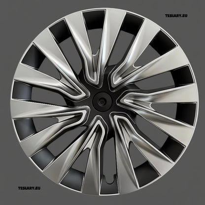 18" Tesla 3+ Highland Full Rim Nova Style Wheel Covers - TESLARY Tesla Shop Accessories Europe Nederlands Ireland Deutschland Espana Alicante France Italia