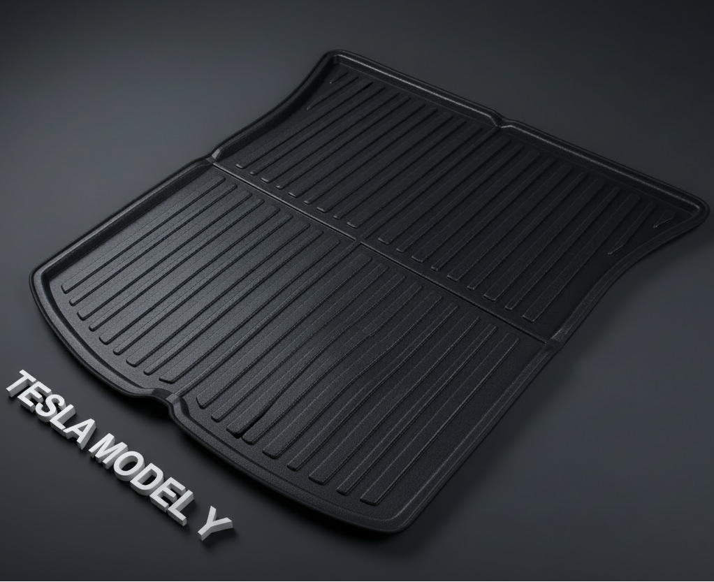 Tesla Model Y Trunk Floor Cargo Liner / Protector - Tesla Shop Europe - TESLARY.IE Ireland - France boutique- Deutschland Geschäft- España comercio - Nederland winkel- TESLARY.IE