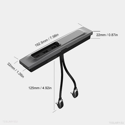 3 in 1 USB Premium Expansion Hub for Tesla 3/Y - TESLARY Tesla Shop Accessories Europe Nederlands Ireland Deutschland Espana Alicante France Italia