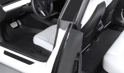 3D TPE All Weather Floor Mats LHD for Tesla Model 3 , Model 3 Highland , Model Y and Model Juniper - TESLARY Tesla Shop Accessories Europe Nederlands Dublin Cork Ireland Deutschland Espana Alicante France Italia