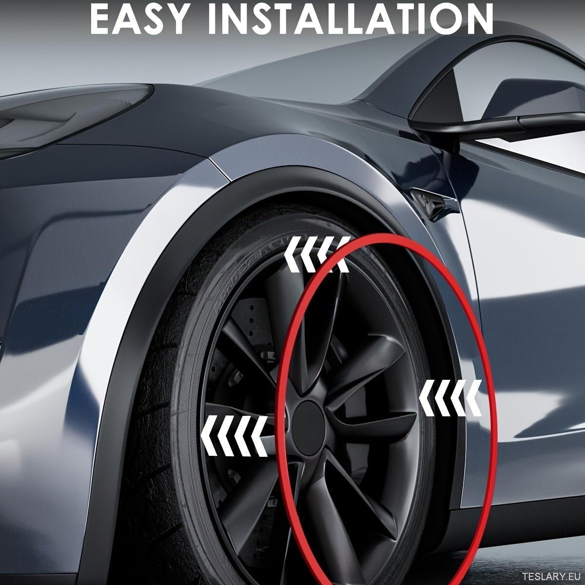 8M Car Wheel Rim Edge Protector, Rubber Wheel Hub Rim Guard, Vehicle Tyre Rim Decor Sticker Strip, Universal Automotive Accessories for Curb Rash and Wheel Scratch Prevention - TESLARY Tesla Shop Accessories Europe Nederlands Ireland Deutschland Espana Alicante France Italia