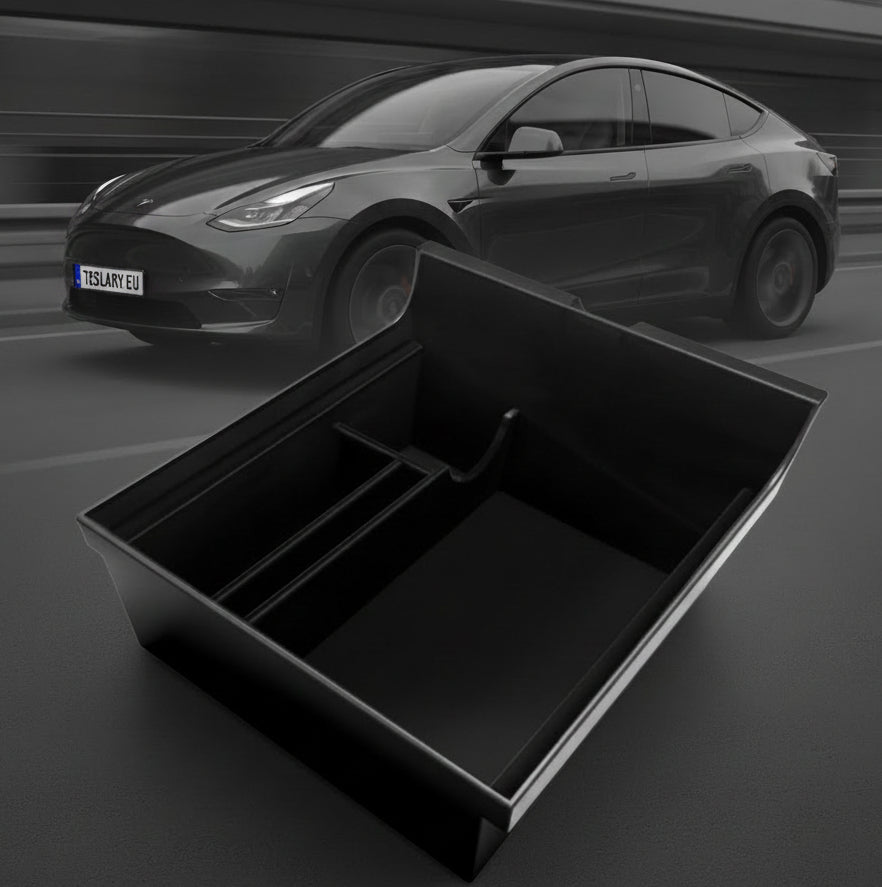 Tesla Model 3 / Y Centre Console Front Organiser Tray -TESLARY.IE Tesla Shop Europe