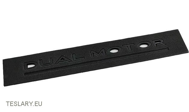Tesla Model 3 / Y Dual Motor Logo Emblem Black , Red , Chrome , Gold & Other Colours