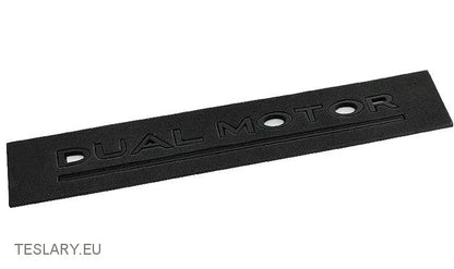 Tesla Model 3 / Y Dual Motor Logo Emblem Black , Red , Chrome , Gold & Other Colours