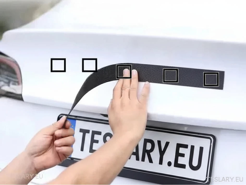 ABS 3D TESLA letter New Logo Style for your Tesla Model 3 Y S X - TESLARY Tesla Shop Accessories Europe Nederlands Ireland Deutschland Espana Alicante France Italia