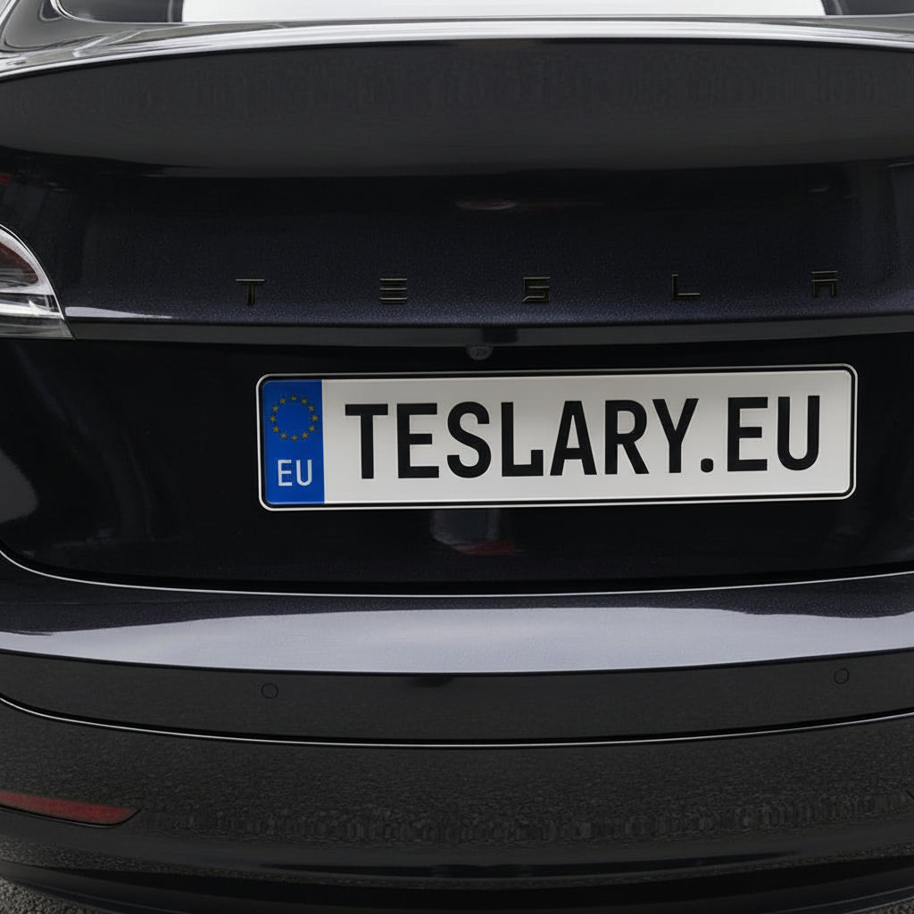 ABS 3D TESLA letter New Logo Style for your Tesla Model 3 Y S X - TESLARY Tesla Shop Accessories Europe Nederlands Ireland Deutschland Espana Alicante France Italia