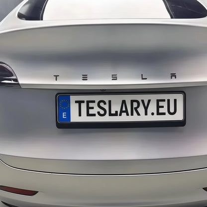 ABS 3D TESLA letter New Logo Style for your Tesla Model 3 Y S X - TESLARY Tesla Shop Accessories Europe Nederlands Ireland Deutschland Espana Alicante France Italia