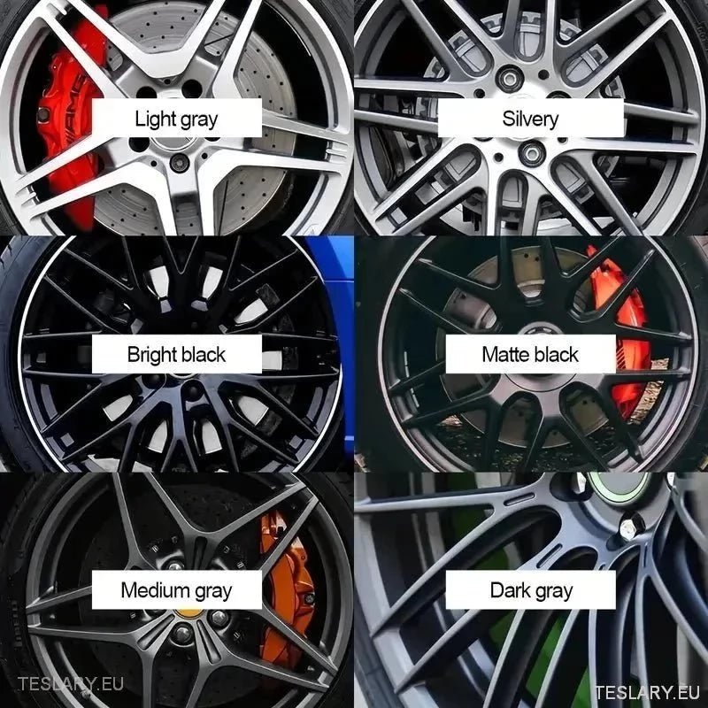 Alloy Wheel Touch Up Paint in Silver , Grey, Matte Black and Shiny Black - TESLARY Tesla Shop Accessories Europe Nederlands Ireland Deutschland Espana Alicante France Italia
