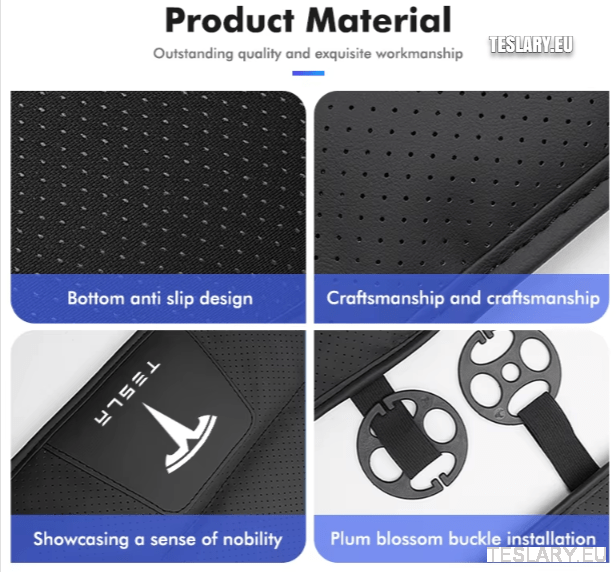 Anti Slip Protective Seat Cover for Tesla Models 3 Y S X - TESLARY Tesla Shop Accessories Europe Nederlands Dublin Cork Ireland Deutschland Espana Alicante France Italia