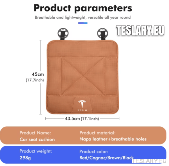 Anti Slip Protective Seat Cover for Tesla Models 3 Y S X - TESLARY Tesla Shop Accessories Europe Nederlands Dublin Cork Ireland Deutschland Espana Alicante France Italia