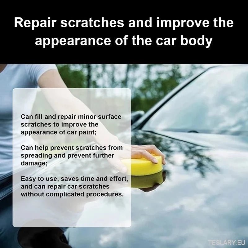 Car Paint Care Scratch Removal Lotion Paint Care Kit Repair Polishing for Tesla and other EVs - TESLARY Tesla Shop Accessories Europe Nederlands Ireland Deutschland Espana Alicante France Italia