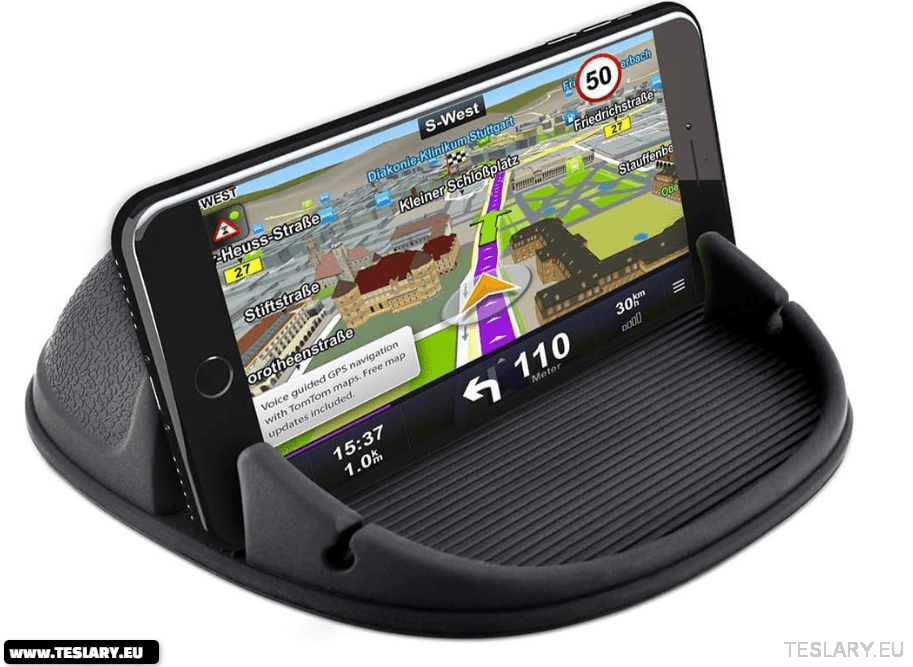 Car Phone Holder Multi - Function - Anti Slip Silicone Dash Phone Holder - TESLARY Tesla Shop Accessories Europe Nederlands Dublin Cork Ireland Deutschland Espana Alicante France Italia