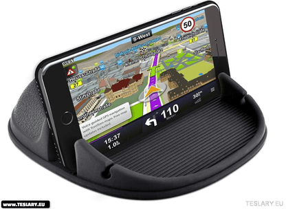 Car Phone Holder Multi - Function - Anti Slip Silicone Dash Phone Holder - TESLARY Tesla Shop Accessories Europe Nederlands Dublin Cork Ireland Deutschland Espana Alicante France Italia
