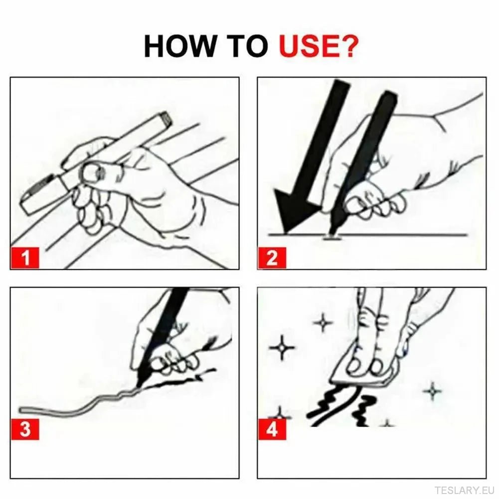 Car Scratch Repair Remover Pen Car - styling Portable Pen Universal Applicator Paint Tool Pro It Auto Coat Portable Clear Fix X0D7 - TESLARY Tesla Shop Accessories Europe Nederlands Dublin Cork Ireland Deutschland Espana Alicante France Italia