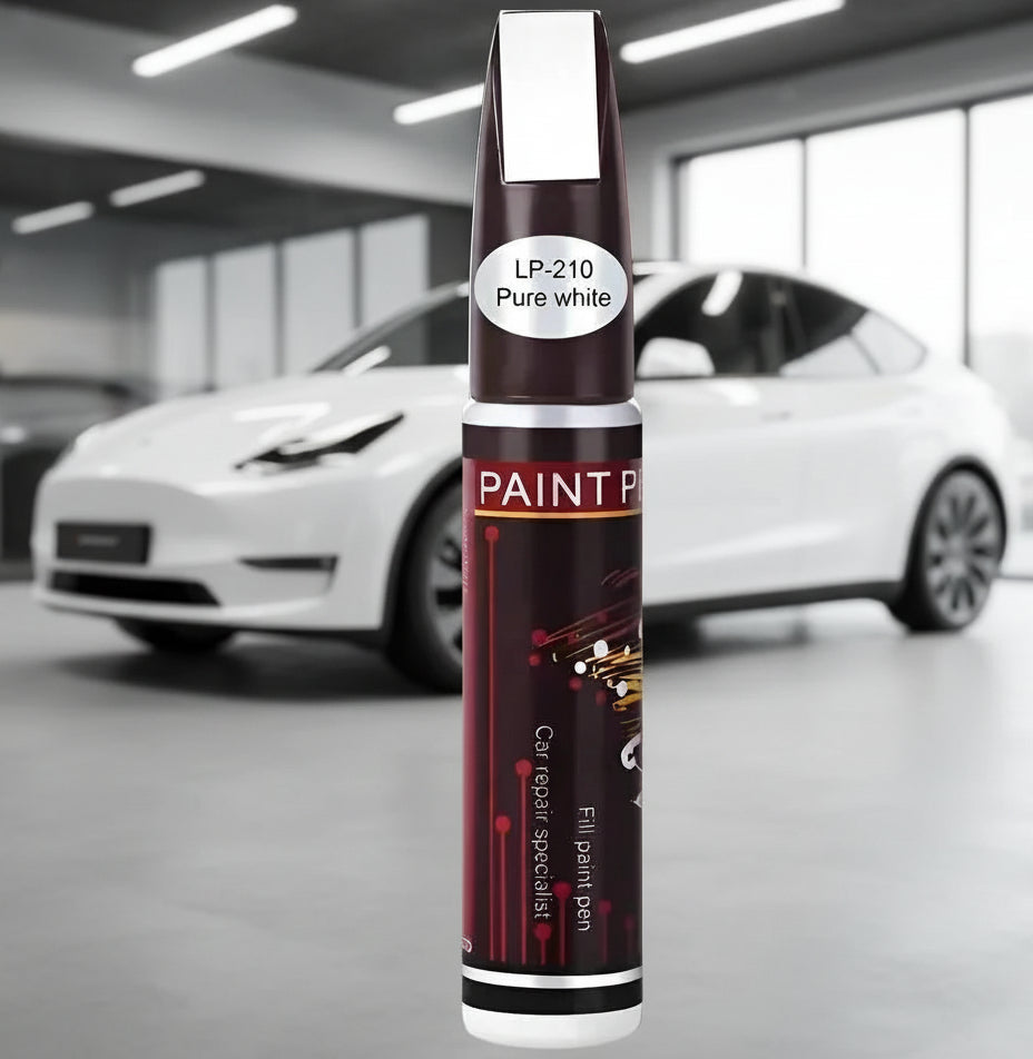Car Touch Up Paint Pen with Brush - TESLARY Tesla Shop Accessories Europe Nederlands Dublin Cork Ireland Deutschland Espana Alicante France Italia