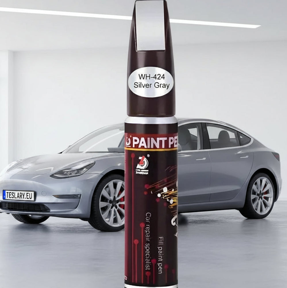 Car Touch Up Paint Pen with Brush - TESLARY Tesla Shop Accessories Europe Nederlands Dublin Cork Ireland Deutschland Espana Alicante France Italia