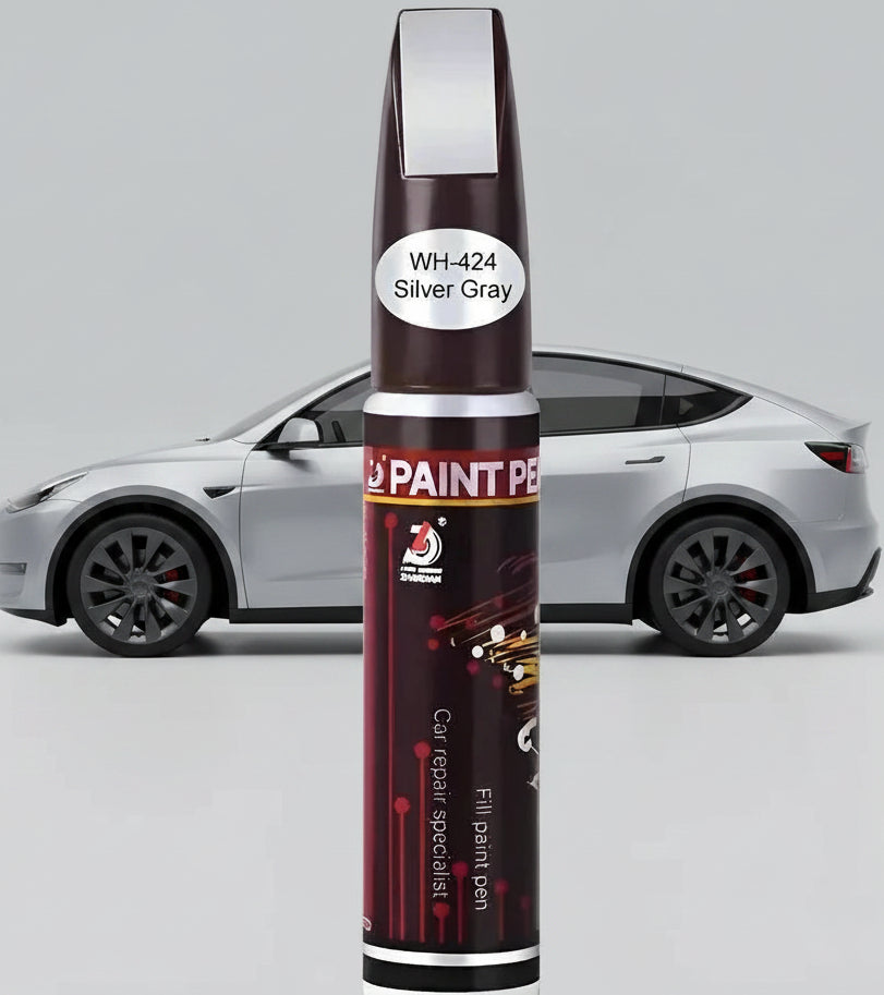 Car Touch Up Paint Pen with Brush - TESLARY Tesla Shop Accessories Europe Nederlands Ireland Deutschland Espana Alicante France Italia