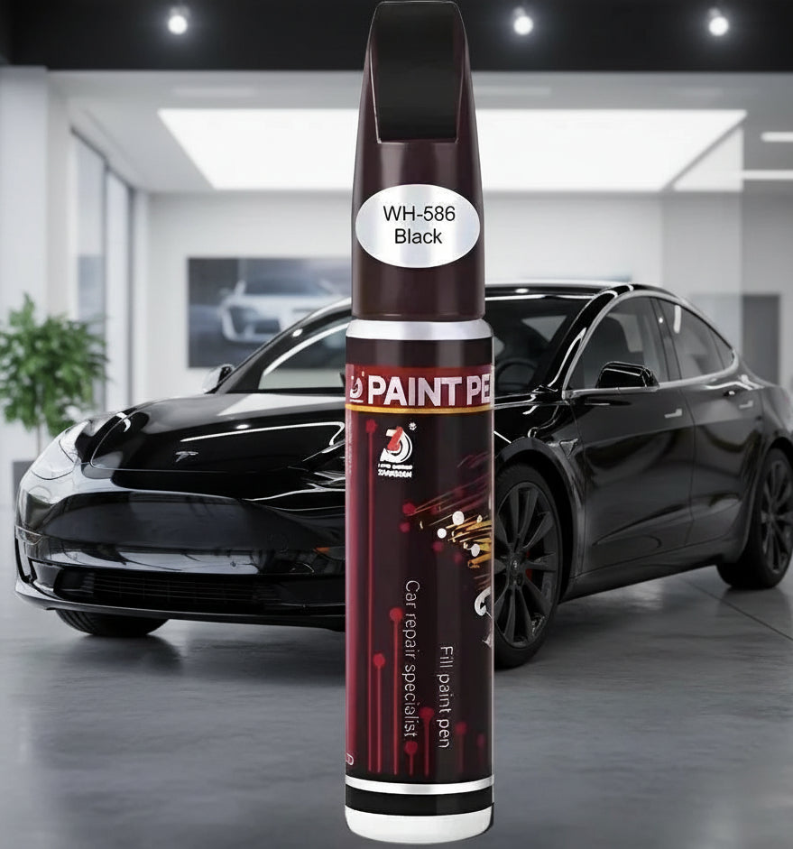 Car Touch Up Paint Pen with Brush - TESLARY Tesla Shop Accessories Europe Nederlands Ireland Deutschland Espana Alicante France Italia