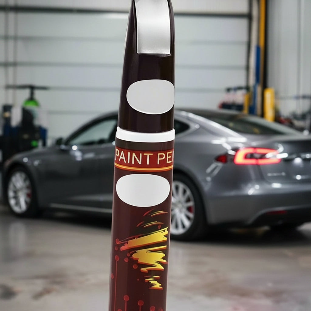 Car Touch Up Paint Pen with Brush - TESLARY Tesla Shop Accessories Europe Nederlands Ireland Deutschland Espana Alicante France Italia