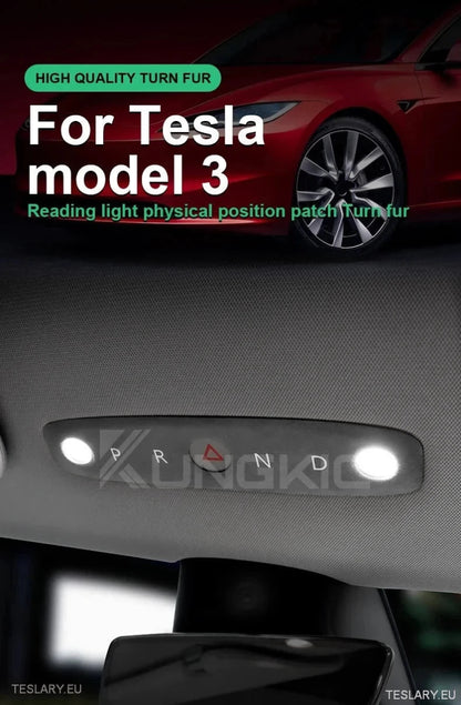 Dome / Map Light Cover for Tesla 3 Highland - TESLARY Tesla Shop Accessories Europe Nederlands Ireland Deutschland Espana Alicante France Italia