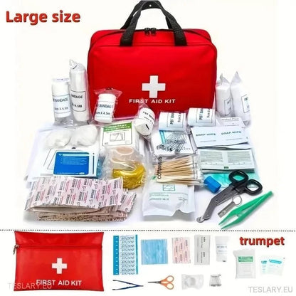 Emergency First Aid Kit (LARGE) - TESLARY Tesla Shop Accessories Europe Nederlands Ireland Deutschland Espana Alicante France Italia