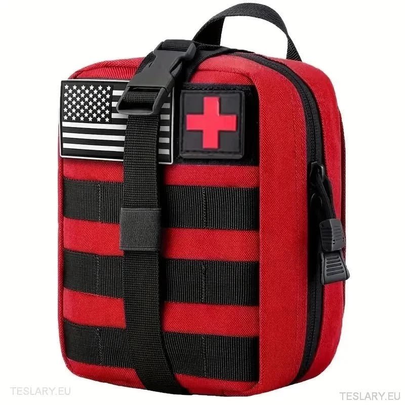 Emergency Medical First Aid Pouch ( Empty ) - TESLARY Tesla Shop Accessories Europe Nederlands Ireland Deutschland Espana Alicante France Italia