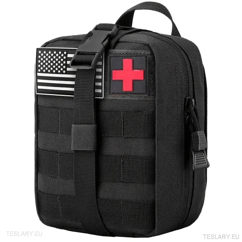 Emergency Medical First Aid Pouch ( Empty ) - TESLARY Tesla Shop Accessories Europe Nederlands Dublin Cork Ireland Deutschland Espana Alicante France Italia