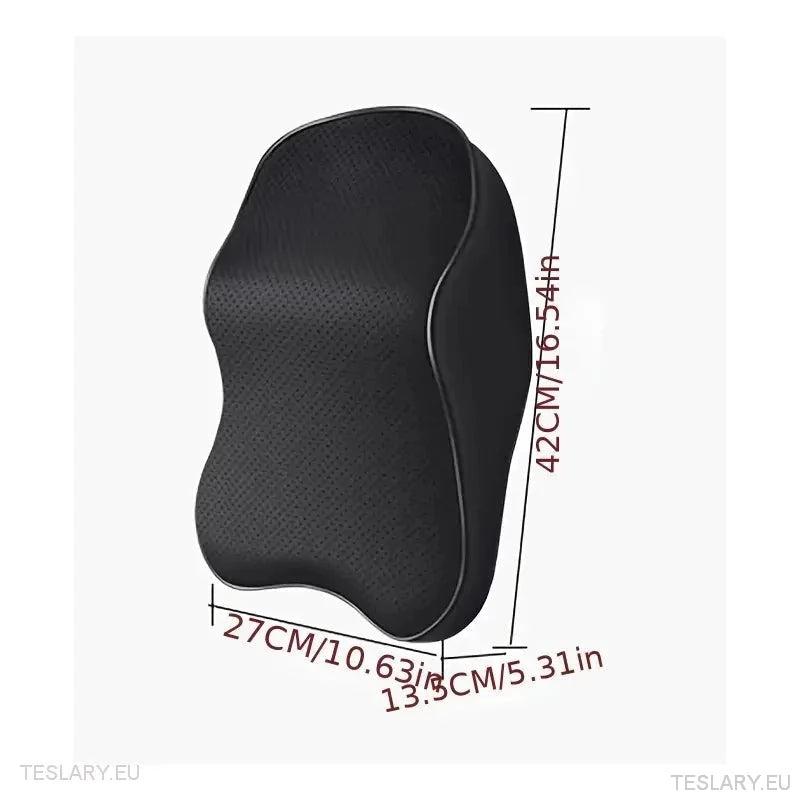 Extra Large PU Leather Headrest Pillow Suitable for Tesla Model 3 / Y - TESLARY Tesla Shop Accessories Europe Nederlands Ireland Deutschland Espana Alicante France Italia