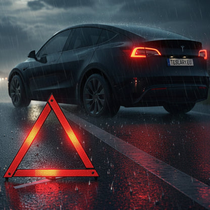 Tesla Model 3 Y S X Highland Juniper Emergency Triangle Shop Accessories Europe Ireland TESLARY.EU