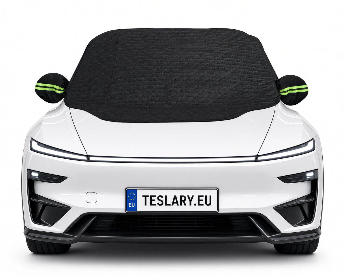 Windshield Snow & Weather Cover for your Tesla Model 3 or Tesla Model Y also Suitable for BYD , MG4 and VW ID4