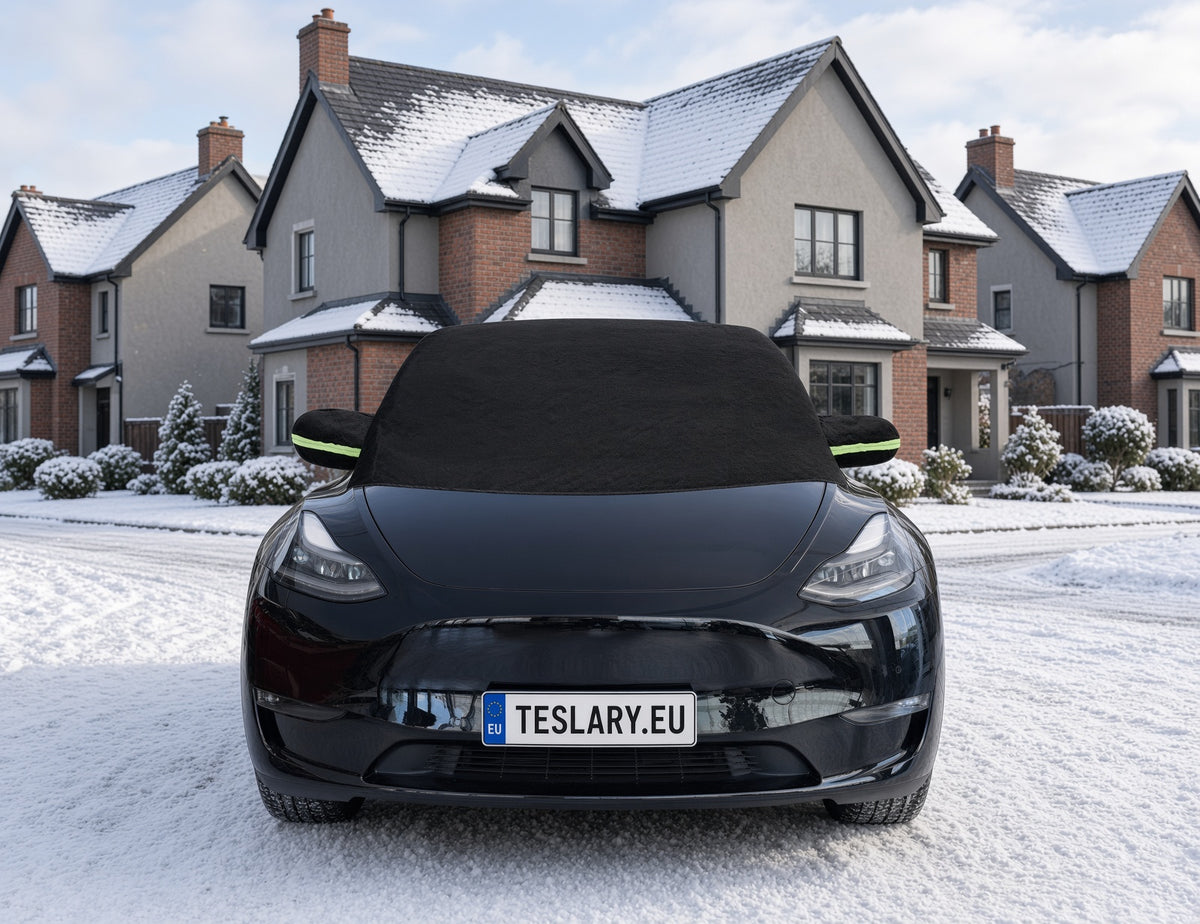 Windshield Snow & Weather Cover for your Tesla Model 3 or Tesla Model Y also Suitable for BYD , MG4 and VW ID4