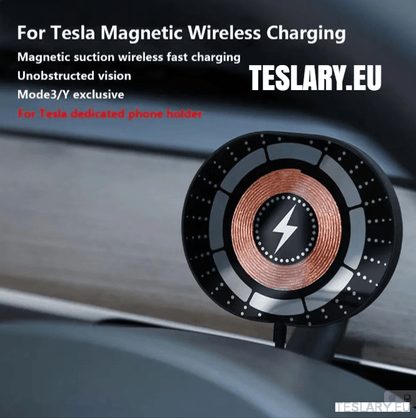 Magsafe Magnetic Dash Phone Mount for Tesla Model 3 & Model Y - TESLARY Tesla Shop Accessories Europe Nederlands Dublin Cork Ireland Deutschland Espana Alicante France Italia